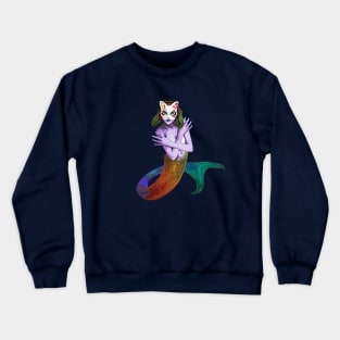 Kitsune Mermaid Crewneck Sweatshirt